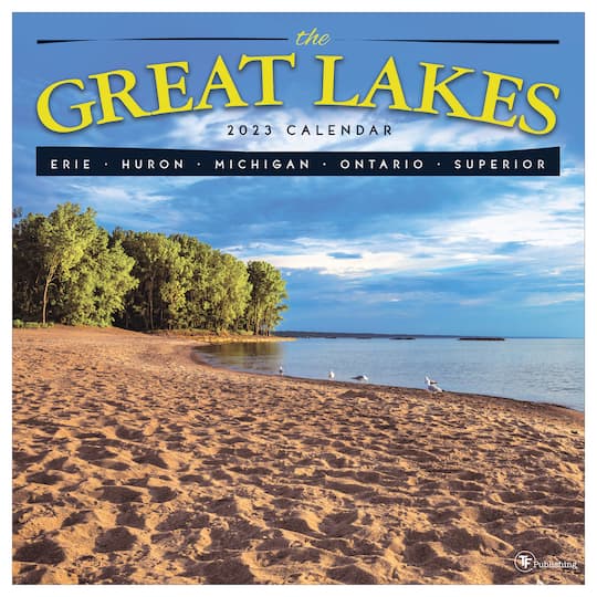 TF Publishing 2023 Great Lakes Wall Calendar Wall Calendars Michaels